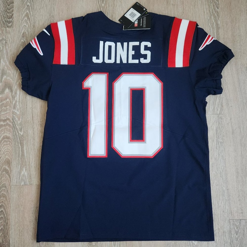 New England Patriots Mac Jones Nike Vapor Untouchable Elite Jersey Mens Large 44